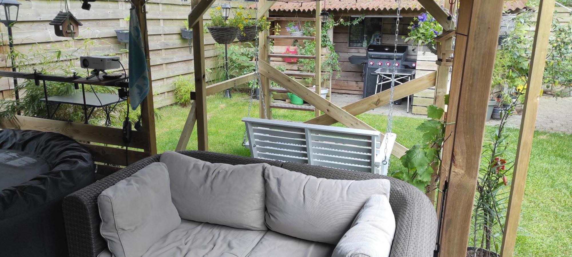 "Tempat Senang" Chalet On The Beautiful Veluwe With Airco Sauna Bbq Jacuzzi Beamer And Dog بوتِنْ المظهر الخارجي الصورة