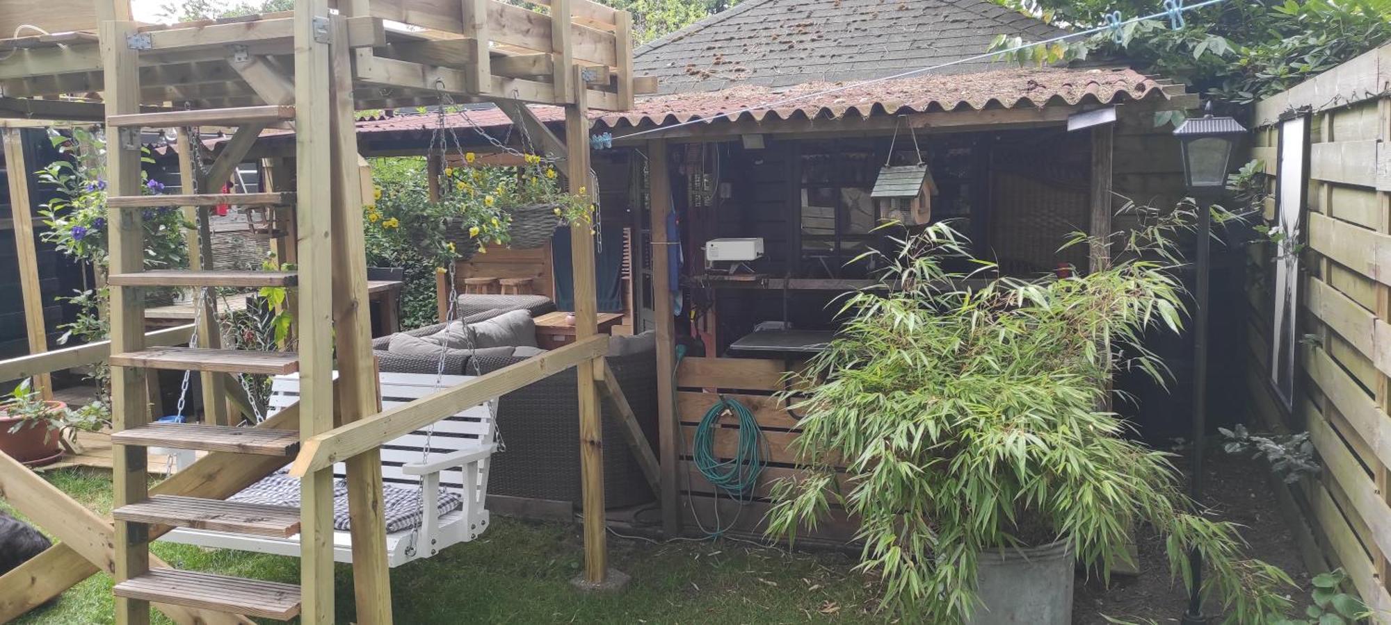 "Tempat Senang" Chalet On The Beautiful Veluwe With Airco Sauna Bbq Jacuzzi Beamer And Dog بوتِنْ المظهر الخارجي الصورة